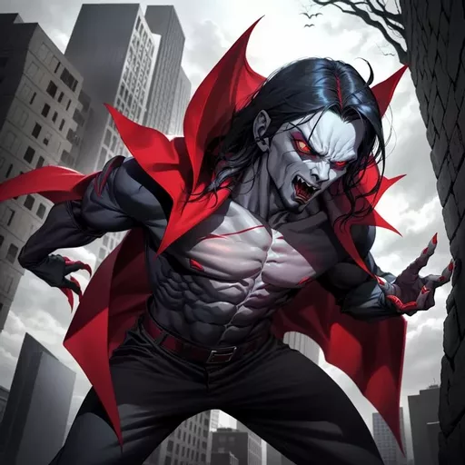 morbius, comic book version, AIEasyPic